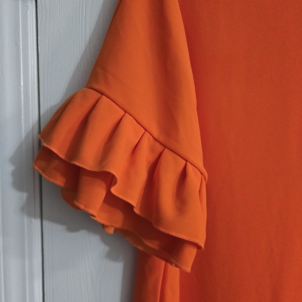 EKaliy Vibrant Orange Top - Picture 3 of 10